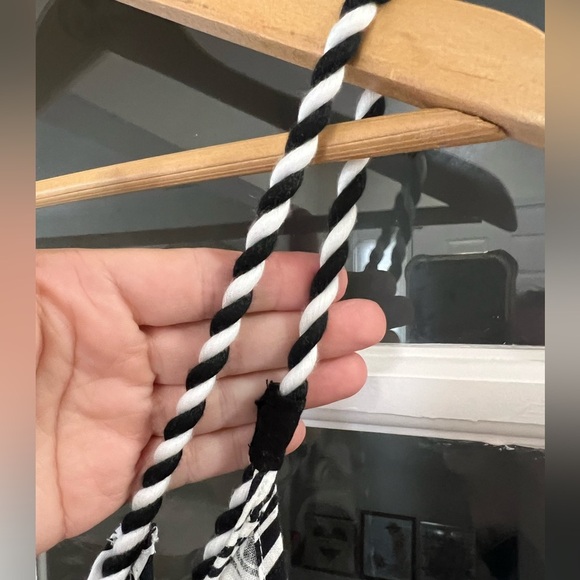 Farm Rio Off-White Monochrome Jumpsuit - XL - NWT - Picture 6 of 11